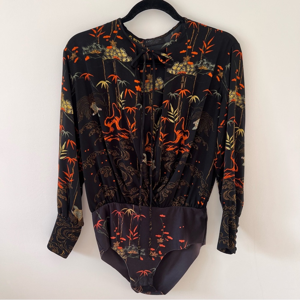 Zara bodysuit blouse size Small - Picture 4 of 6